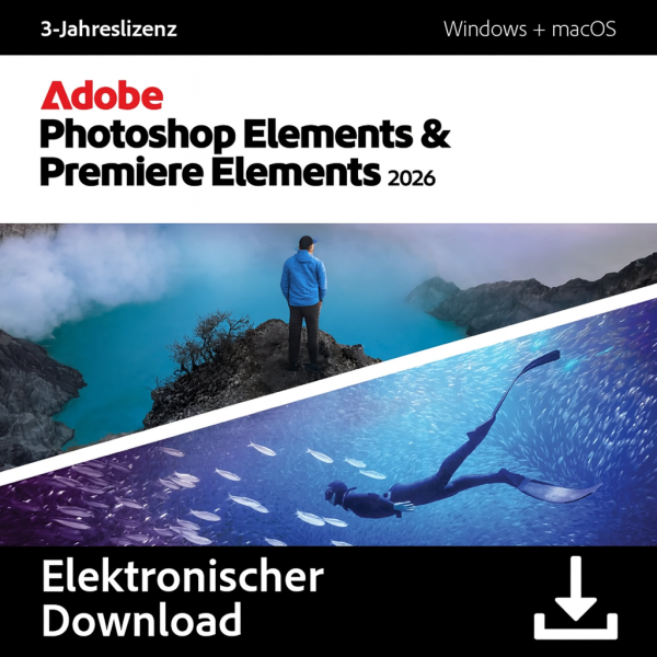 Adobe Photoshop & Premiere Elements 2022 | Windows/Mac